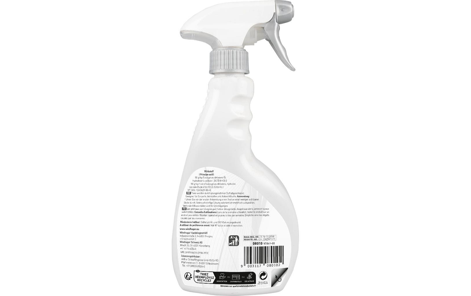 Marder-Stop Spray 500 mlGebrauchsfähiges, natürliches Abwehrmittel gegen Marder