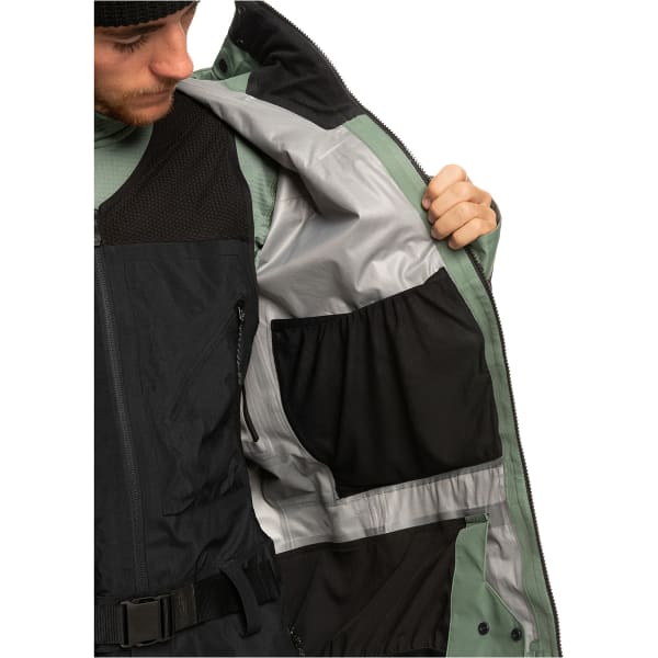 Veste de ski QUIKSILVER HLPRO S CARLSON LAUREL WREATH
