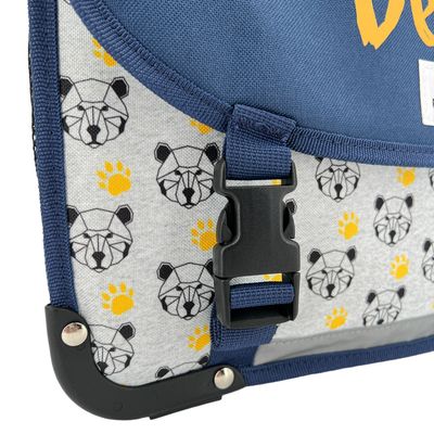Cartable réversible Bear 38 cm - 2 compartiments - ourson - Pol Fox