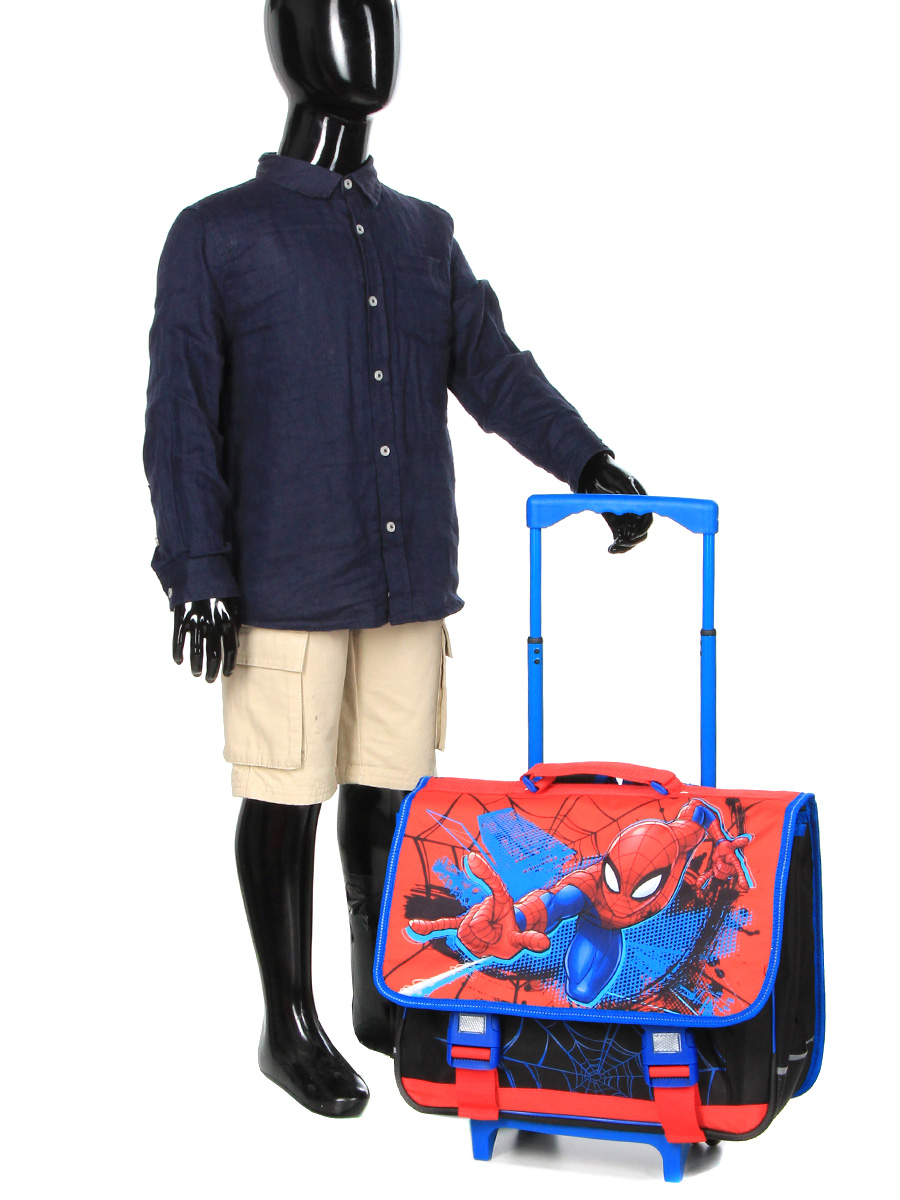 Cartable À roulettes Spider-Man Web-slinger 41 cm
