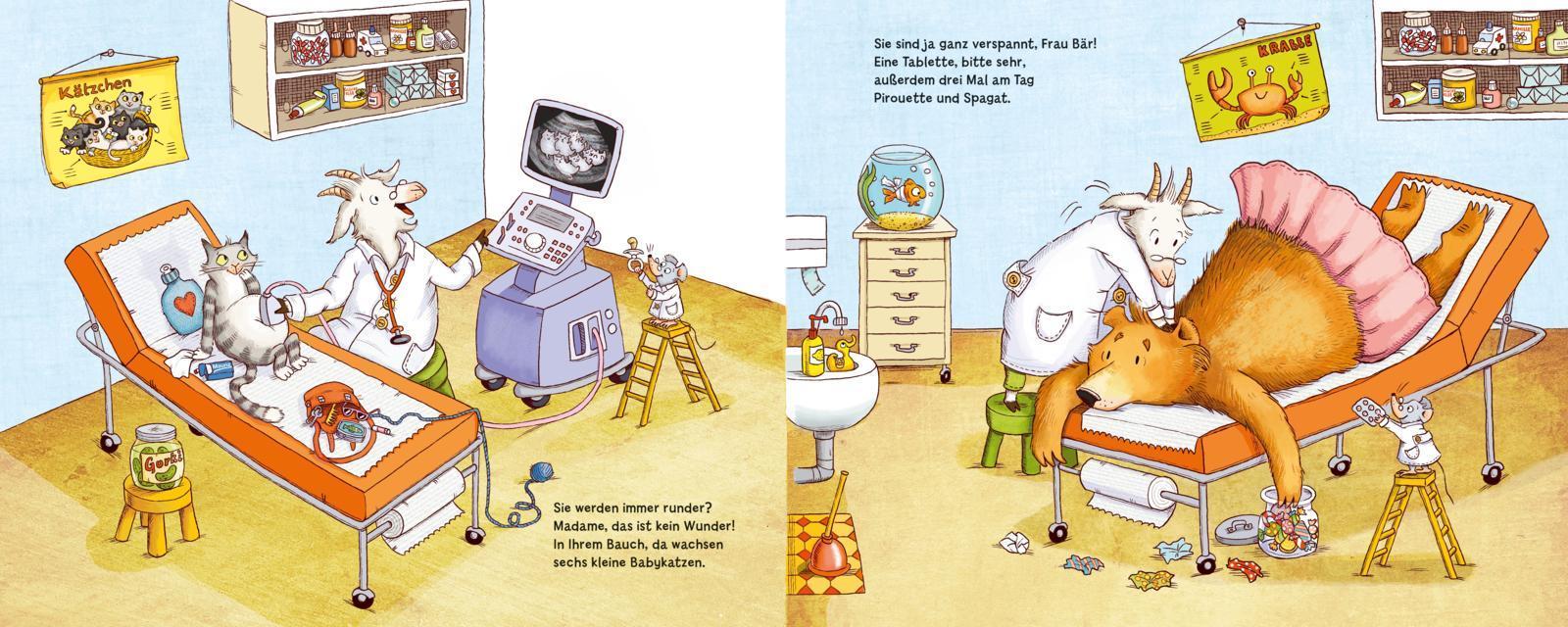 Bei Wehwehchen aller Art hilft dir Doktor Ziegenbart!