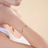 Bracelet fin coccinelle Les Néréides