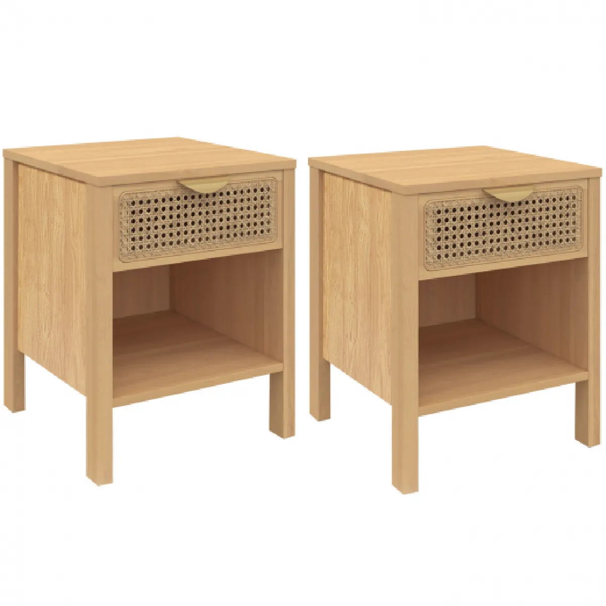 Idmarket MARKET 2 tables de chevet EDHEN