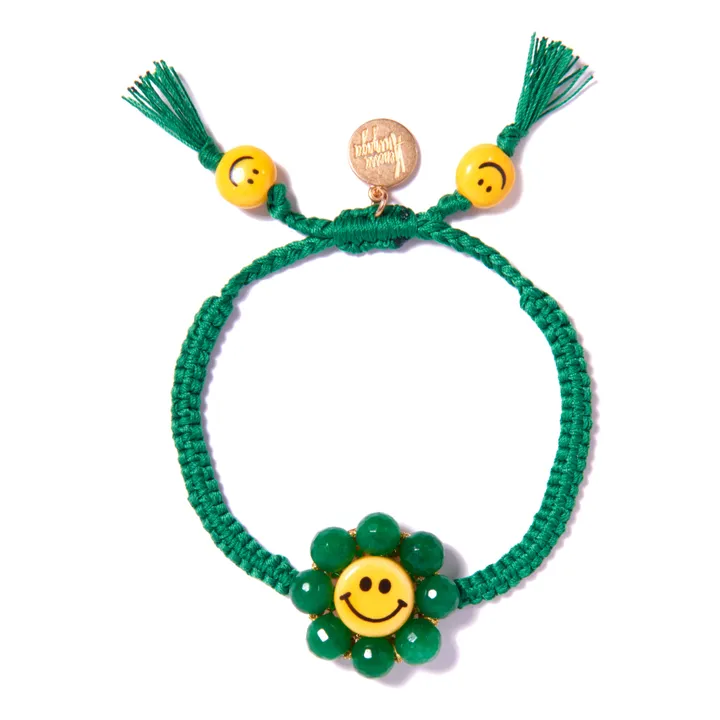 Venessa Arizaga Bracelet Happy Flower | Vert