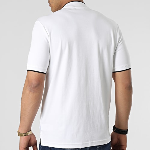Polo Manches Courtes Smooth Cotton 8997 Blanc