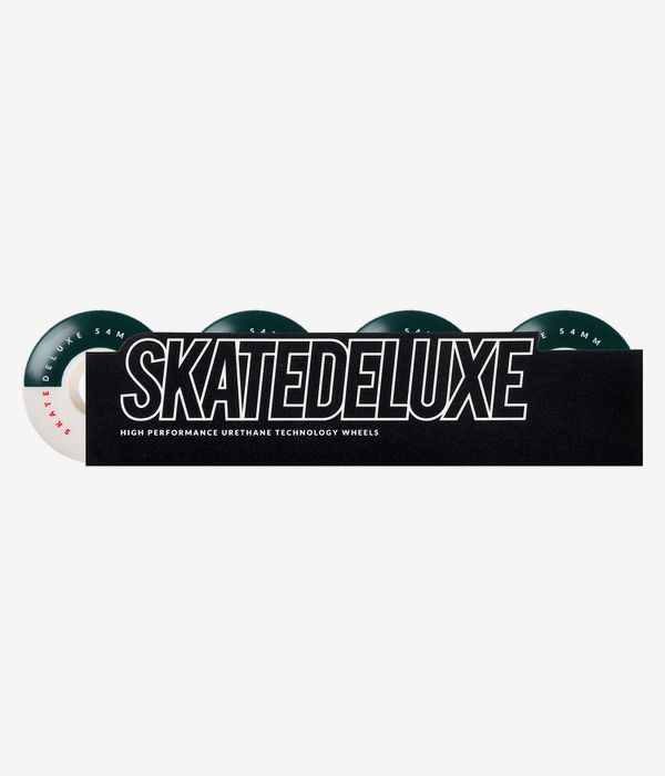 skatedeluxe Athletic Series Rollen (white) 54mm 100A 4er Pack