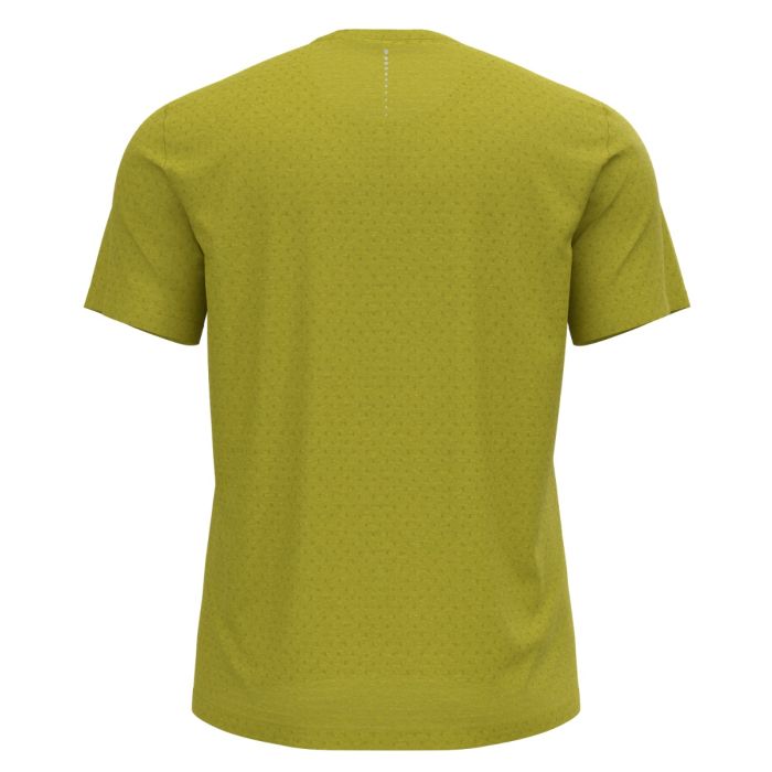 Odlo Herre T-shirts T-Shirt Short Sleeve Crew Neck Run Easy Gul