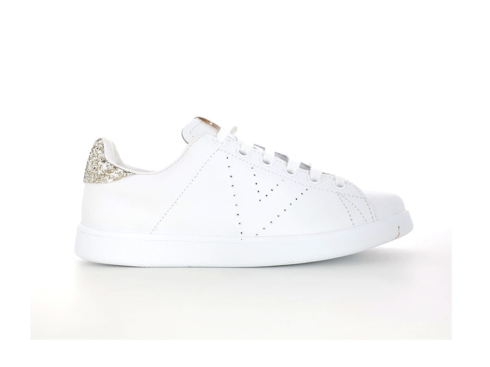 Victoria-1125104 Cuir Blanc-Or