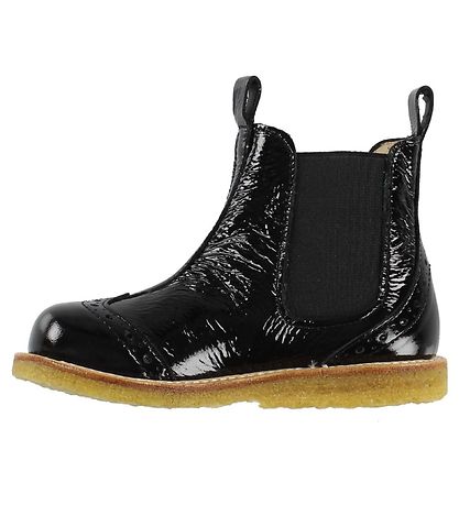 Angulus Stiefel - Chelsea - Schwarz