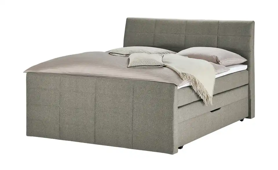 Boxspringbett Bonny Beige H2 & H3 180 cm