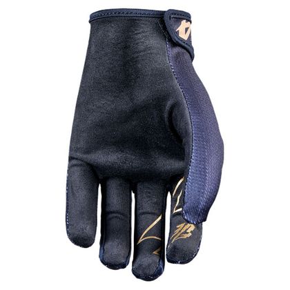 Gants cross Five MXF4 - THUNDERBOLT BLACK/GOLD 2023 - Noir