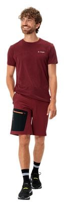 T-Shirt Technique Vaude Sveit Rouge