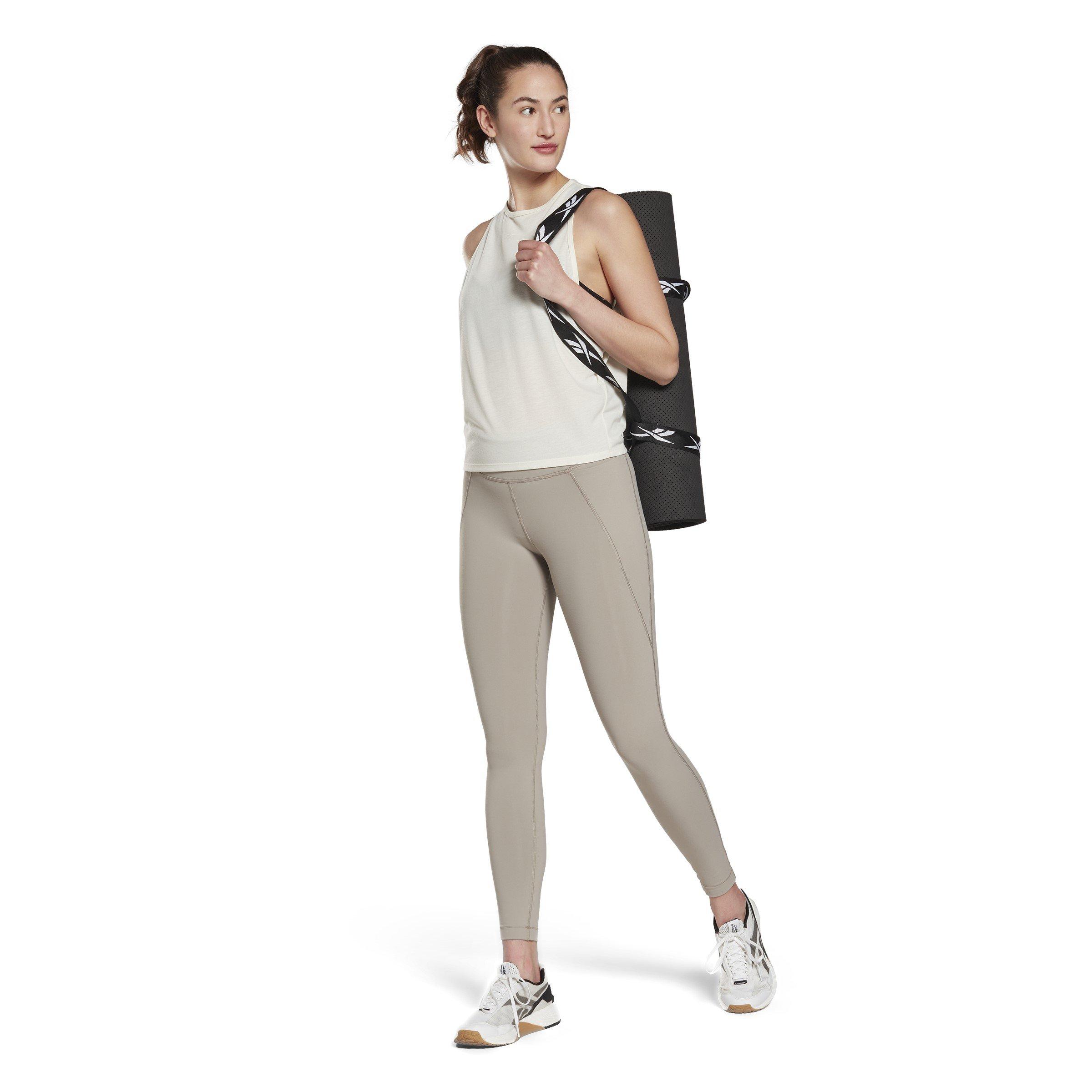 Reebok Yoga Long Tank Top Womens Gym Vest