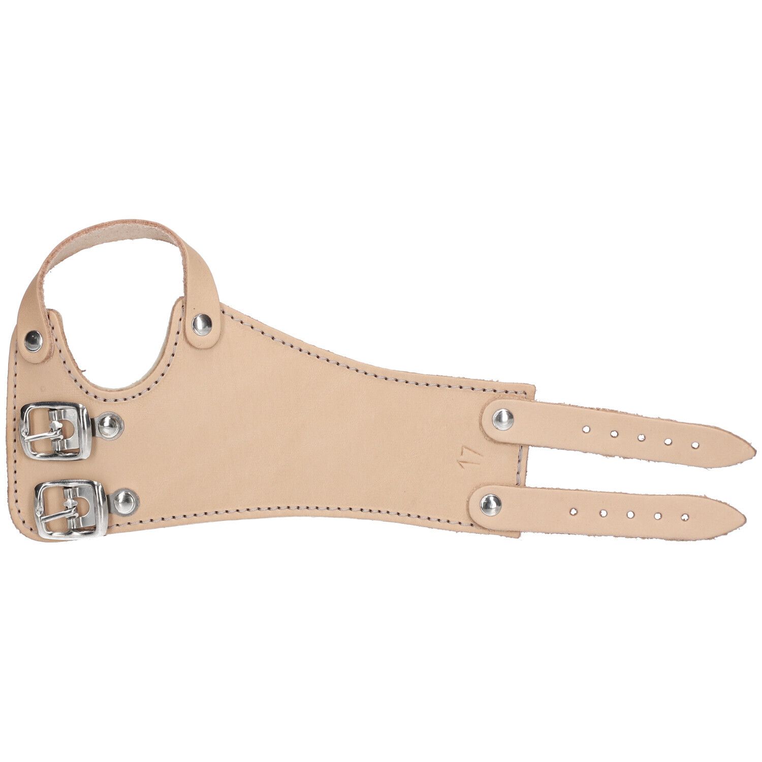 FRANK® Handgelenkriemen aus Leder mit 2 Schnallen Gr. 17 rechts