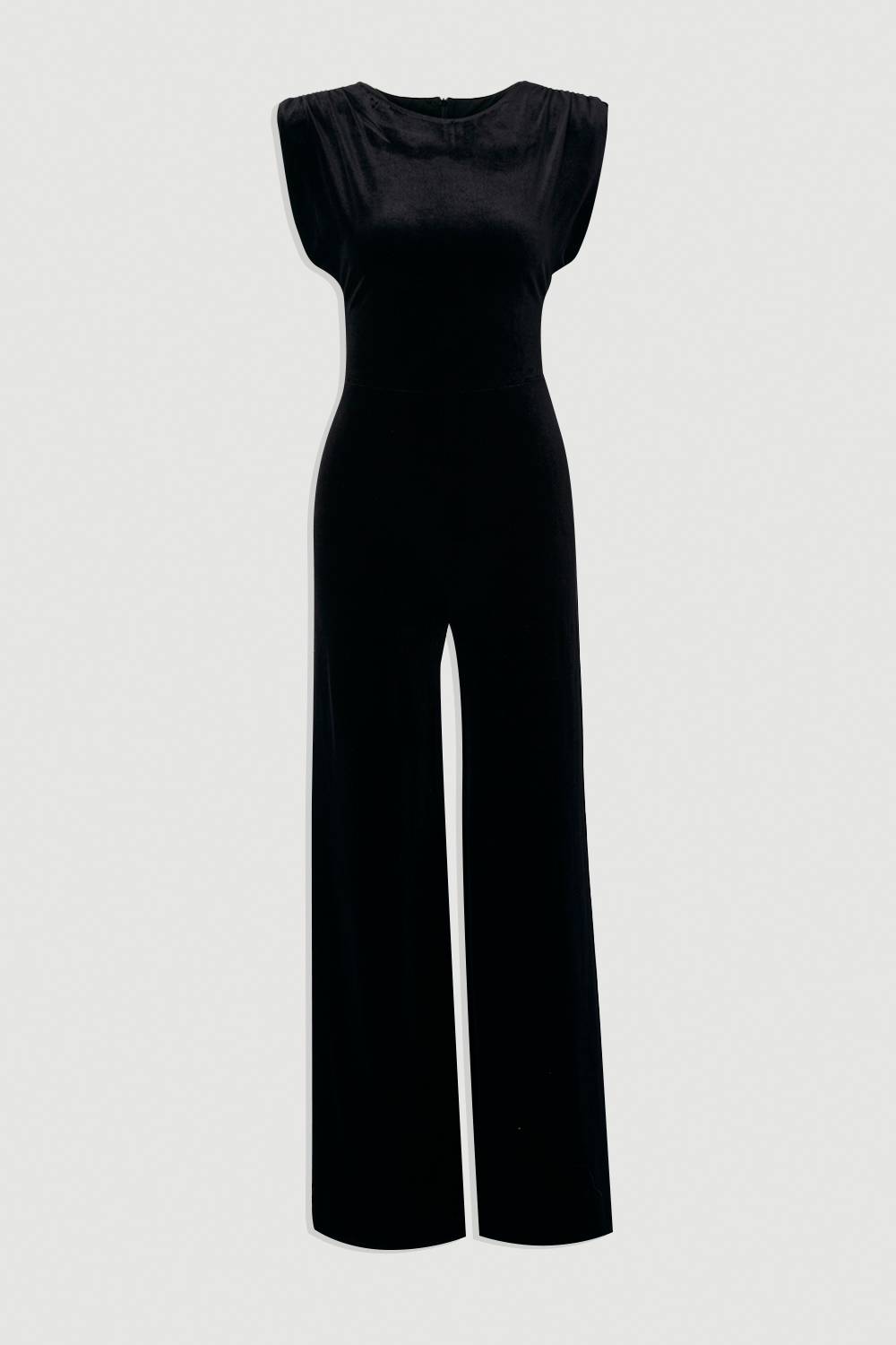 KarenMillen Combinaison en Velours Stretch à Épaules Marquées