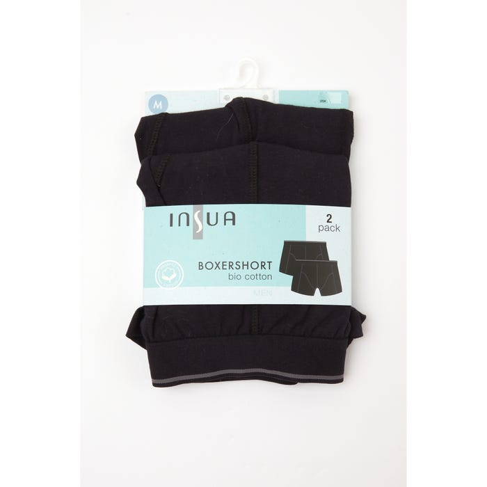 inSua-2-pack effen boxershorts - Insua