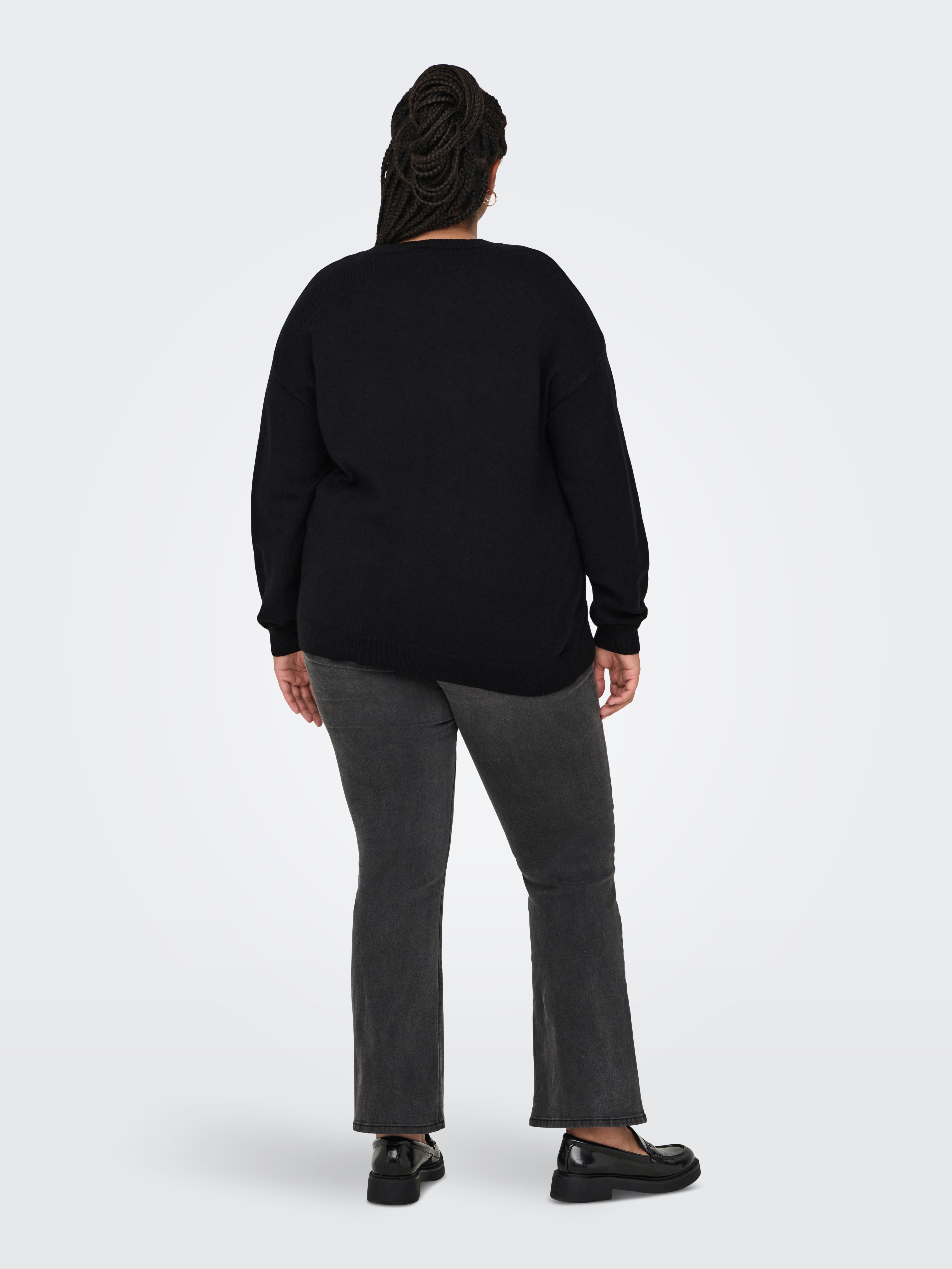 CARLOTTIE Strickjacke Black