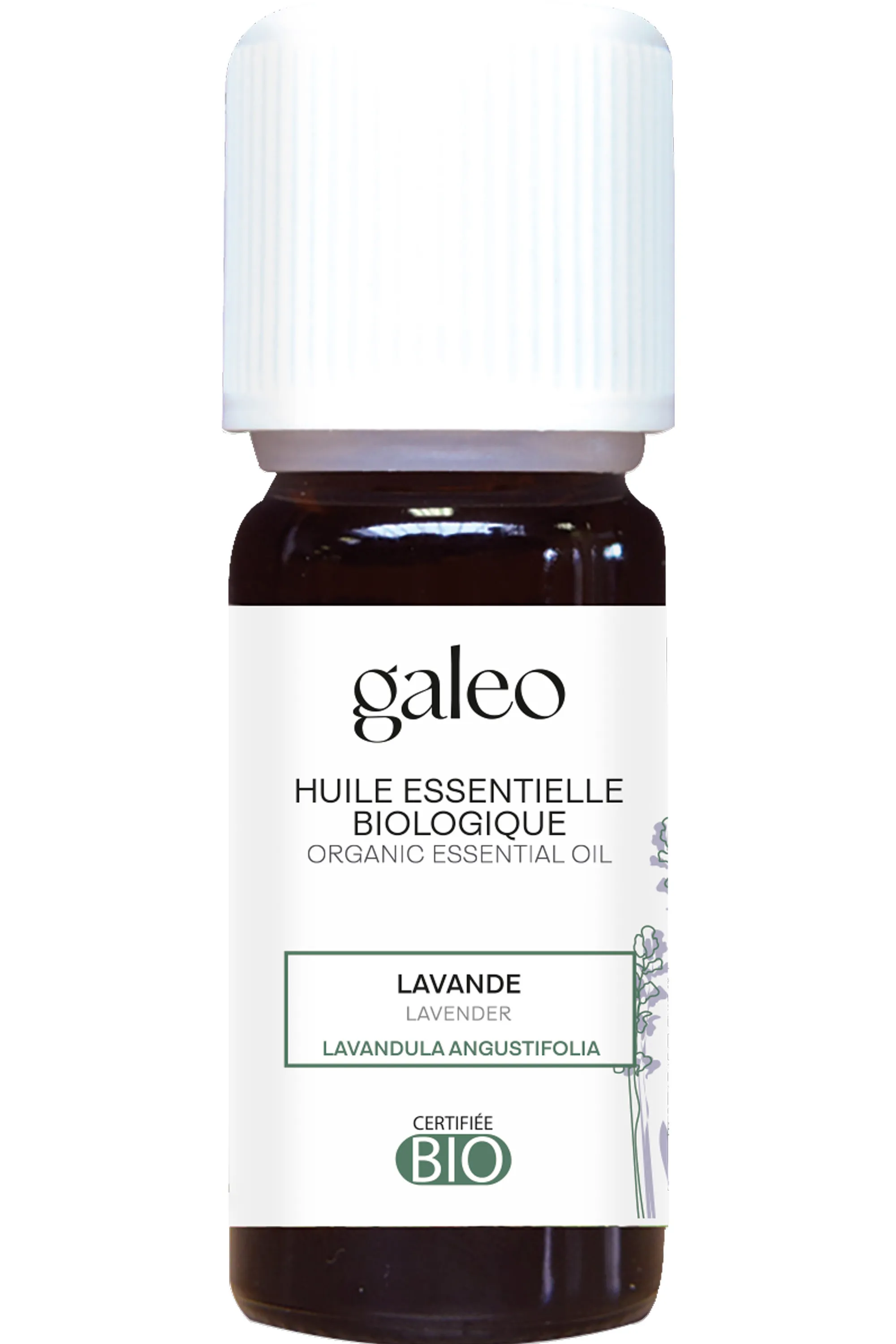 Galeo Huile essentielle biologique Lavande-10 ml