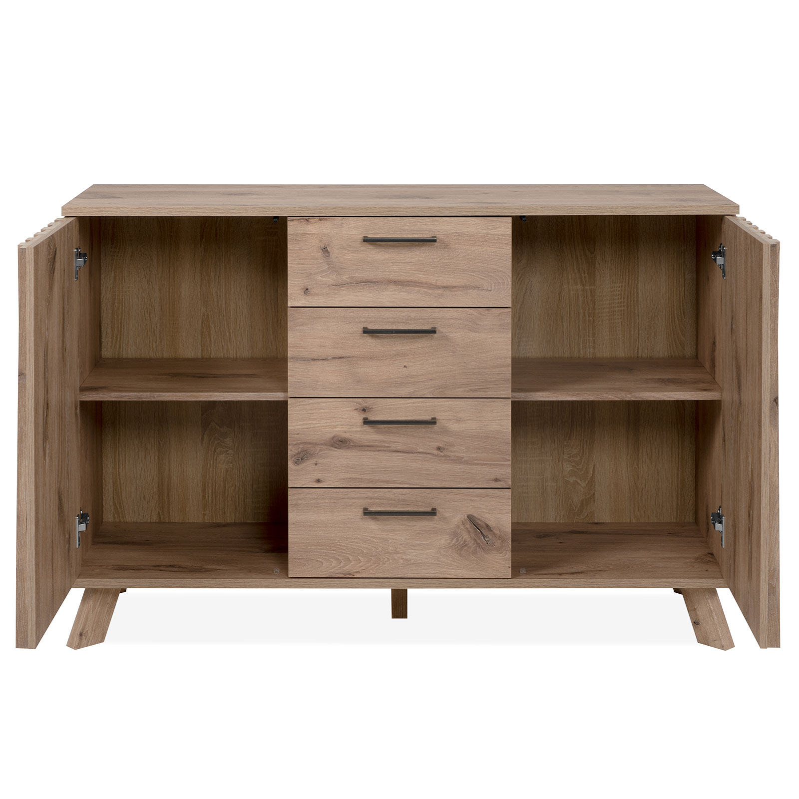 Kommode WELLINGTON - Schwedeneiche - 127 cm breit