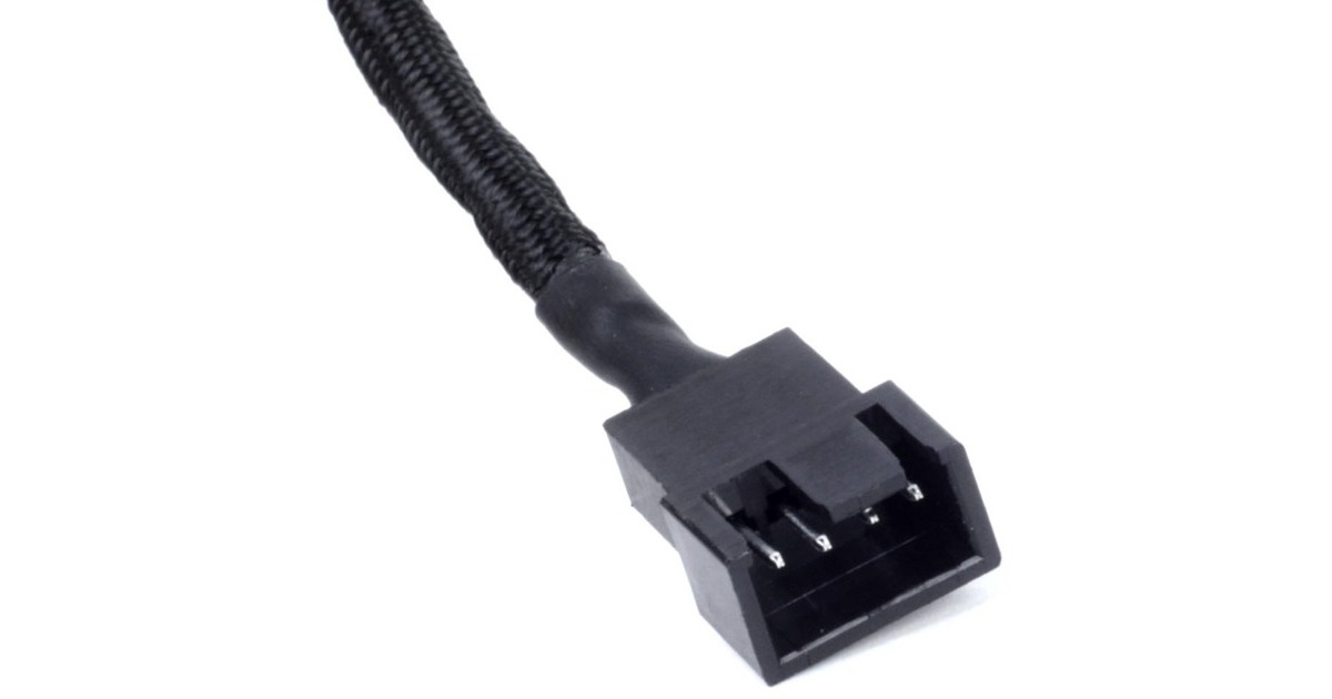 SilverStoneSST-CPF01 splitterkabel  (Zwart, 10 centimeter)