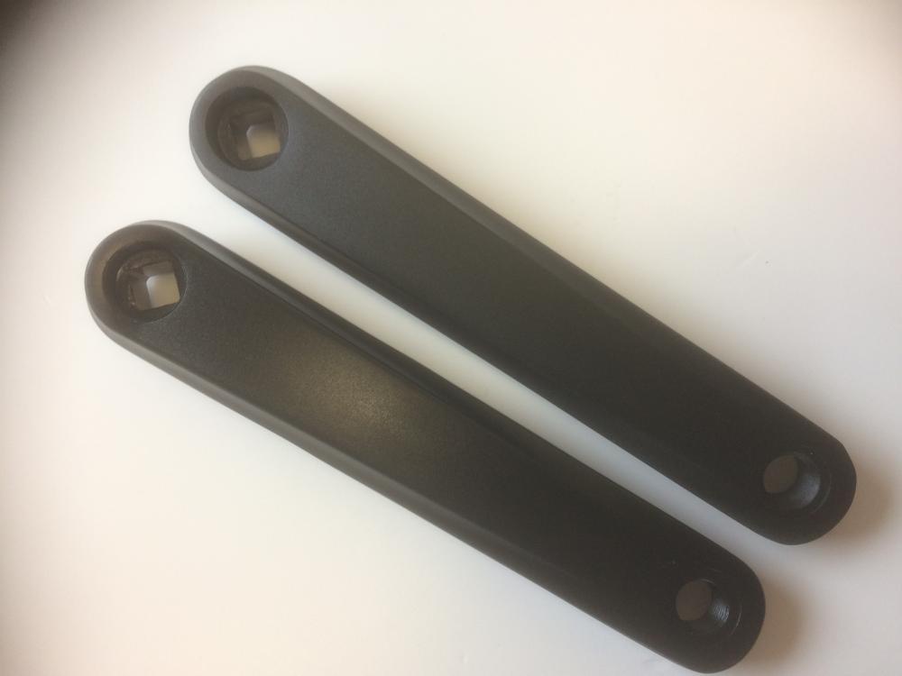 Yamaha Pedalarme Højre+Venstre 170mm Sort firkant