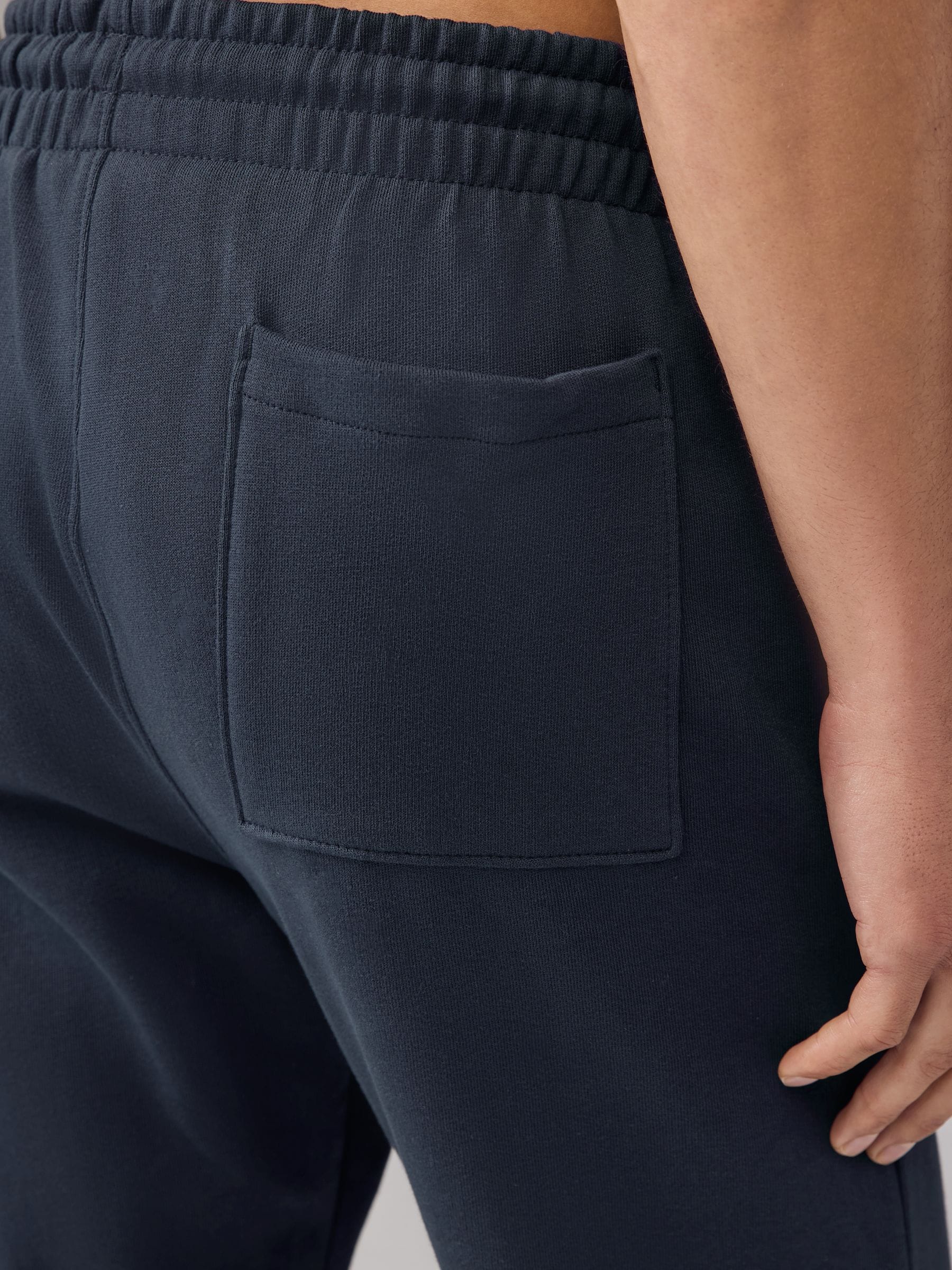 Zwart/marineblauw - Heavyweight Joggers 2 Pack