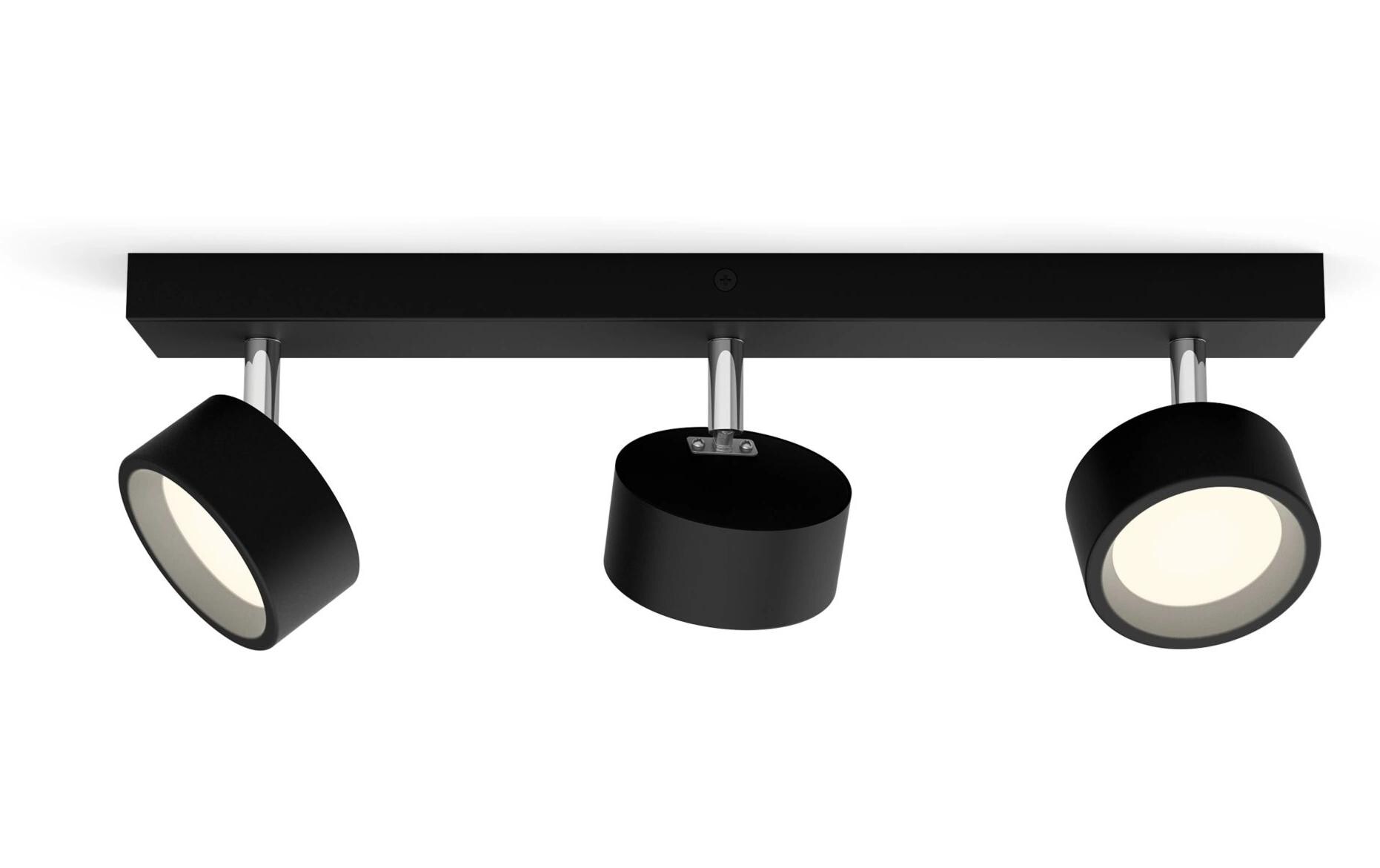 Aufbauspot Bracia 3 x 5.5W 2700K SchwarzLED-Spotleuchte