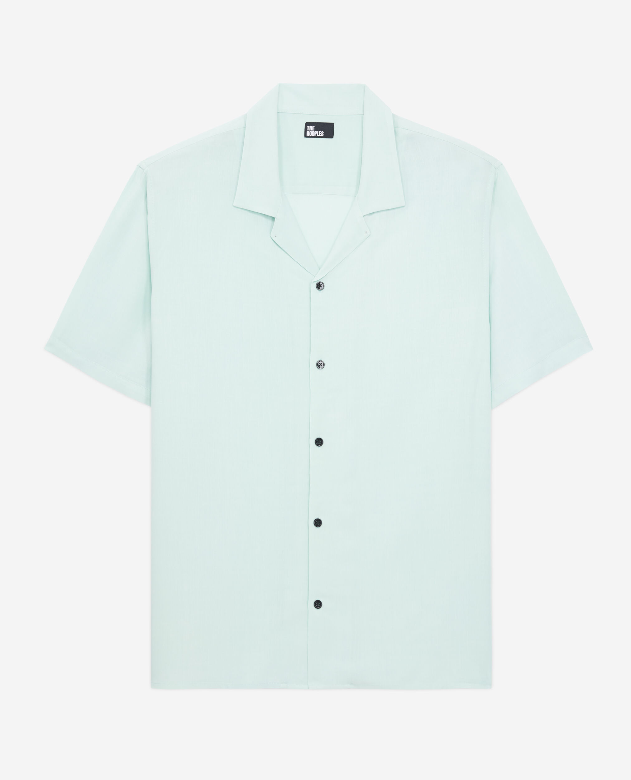 Chemise verte manches courtes