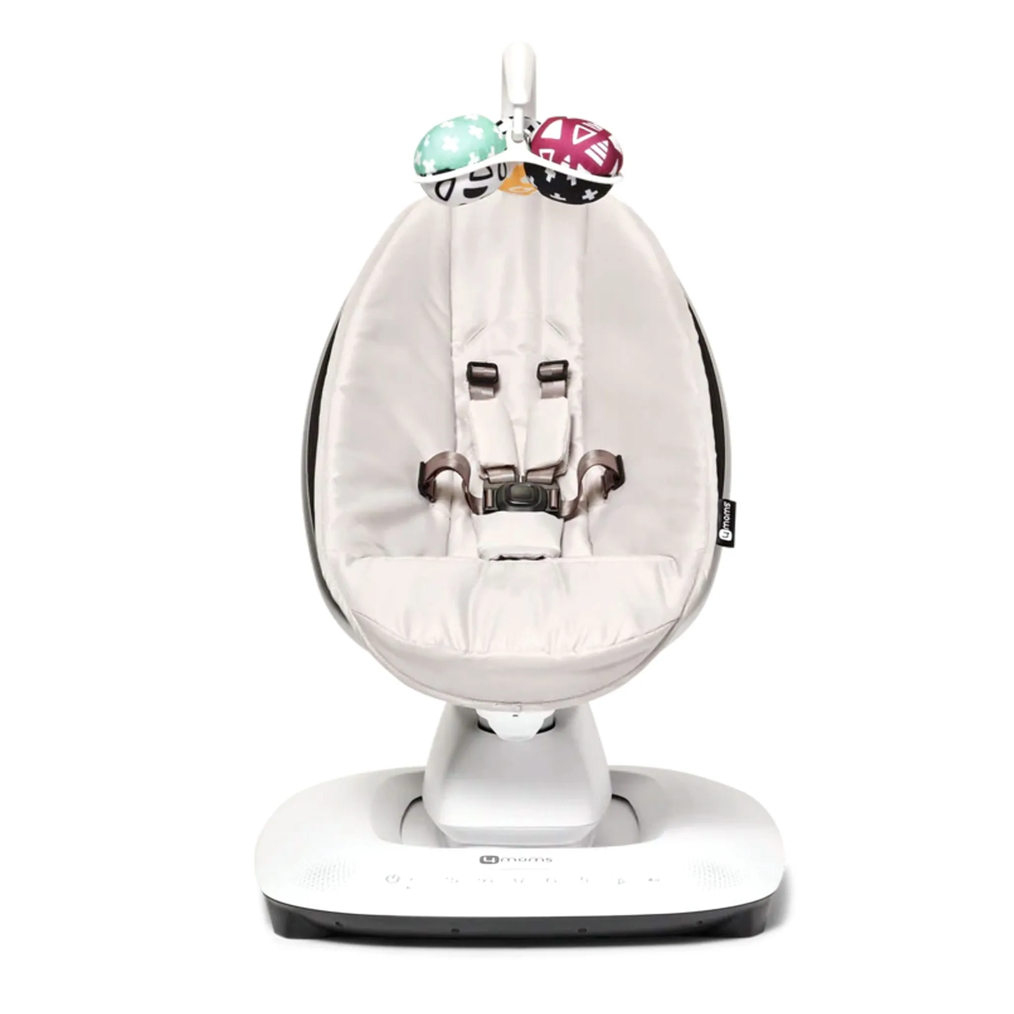 4 Moms Balançoire à Mouvement Intelligente MamaRoo 5.0 - Gris Classic