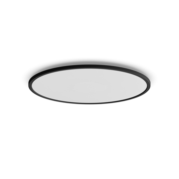 Philips plafonnière superslim zwart