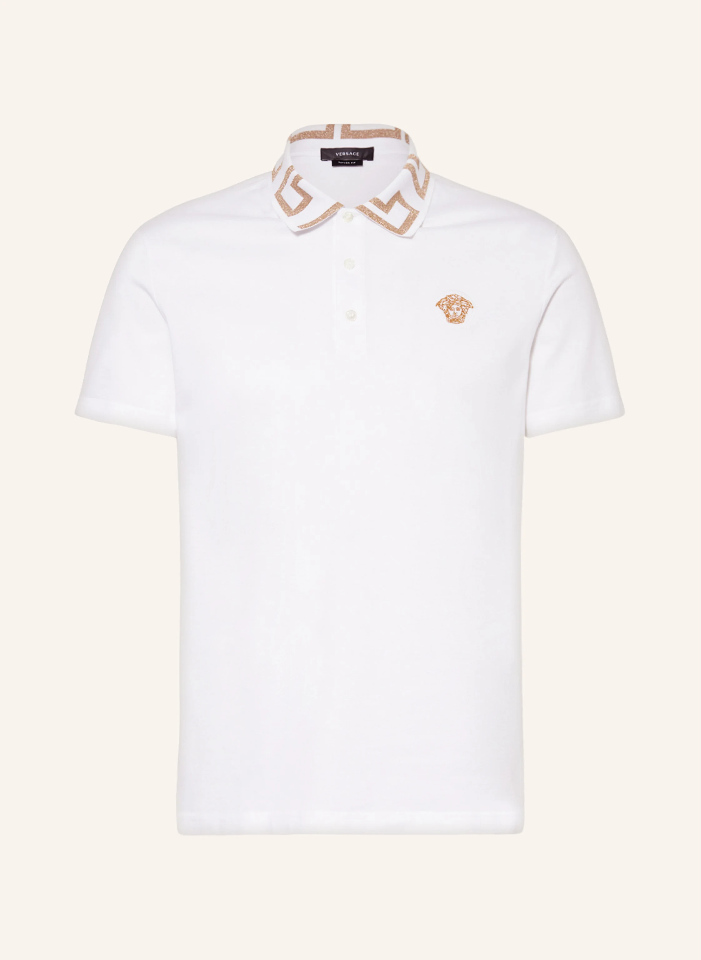 VERSACE Piqué-Poloshirt Taylor Fit
