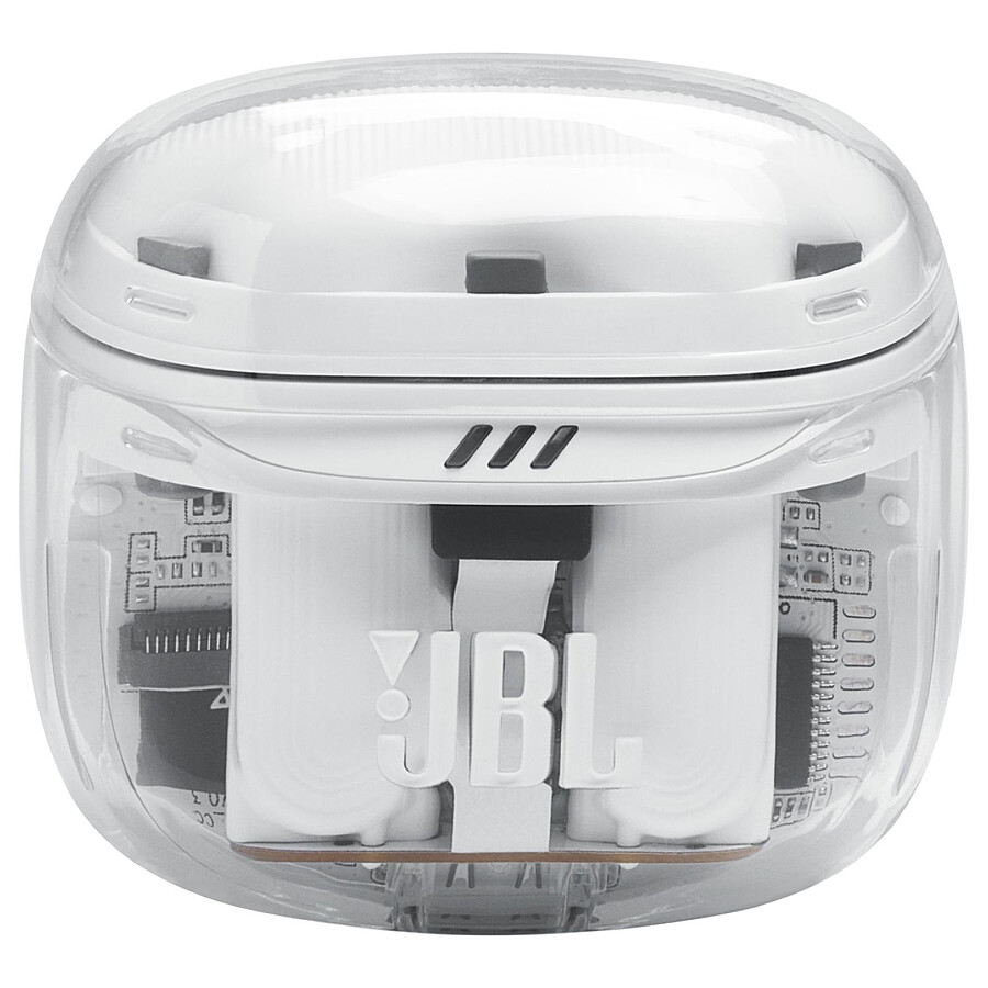 JBL Tune Flex 2 Ghost Edition Blanc