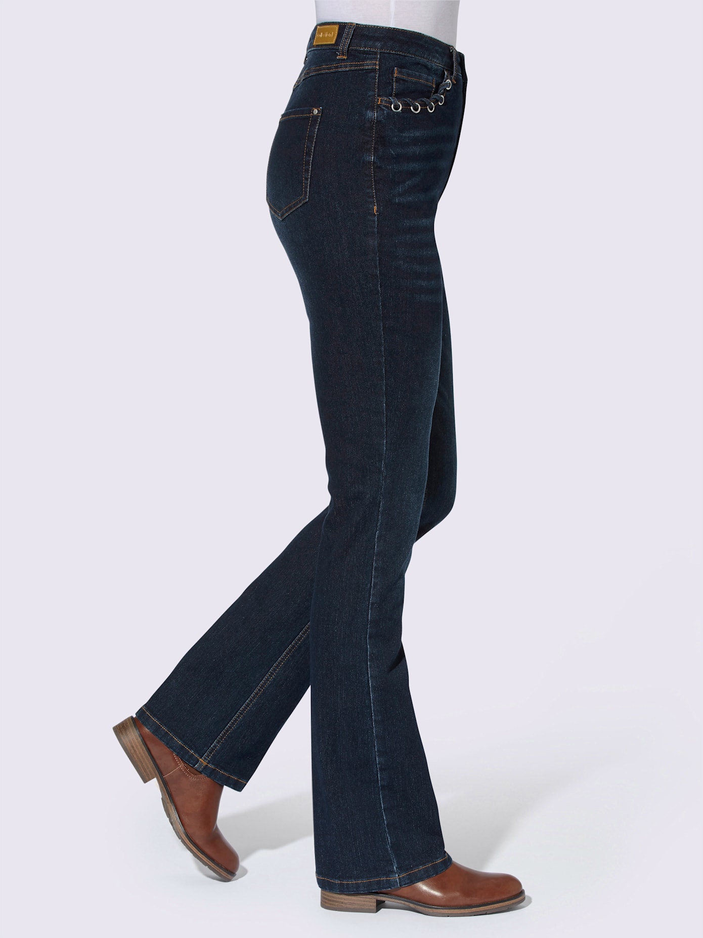 Jean bootcut qualité coton