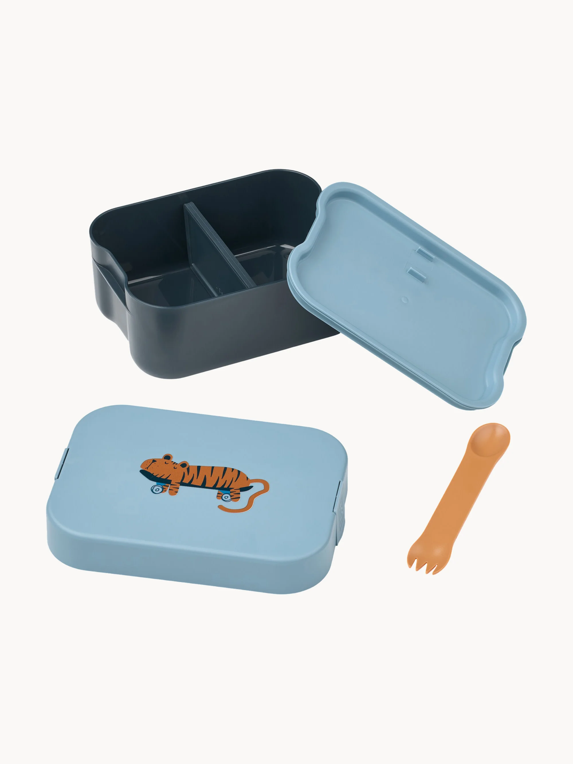 Kinderlunchbox Kamil met bestek