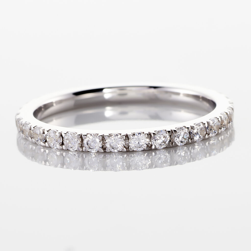 Alliance Lauralee Tour Complet Or Blanc Diamant