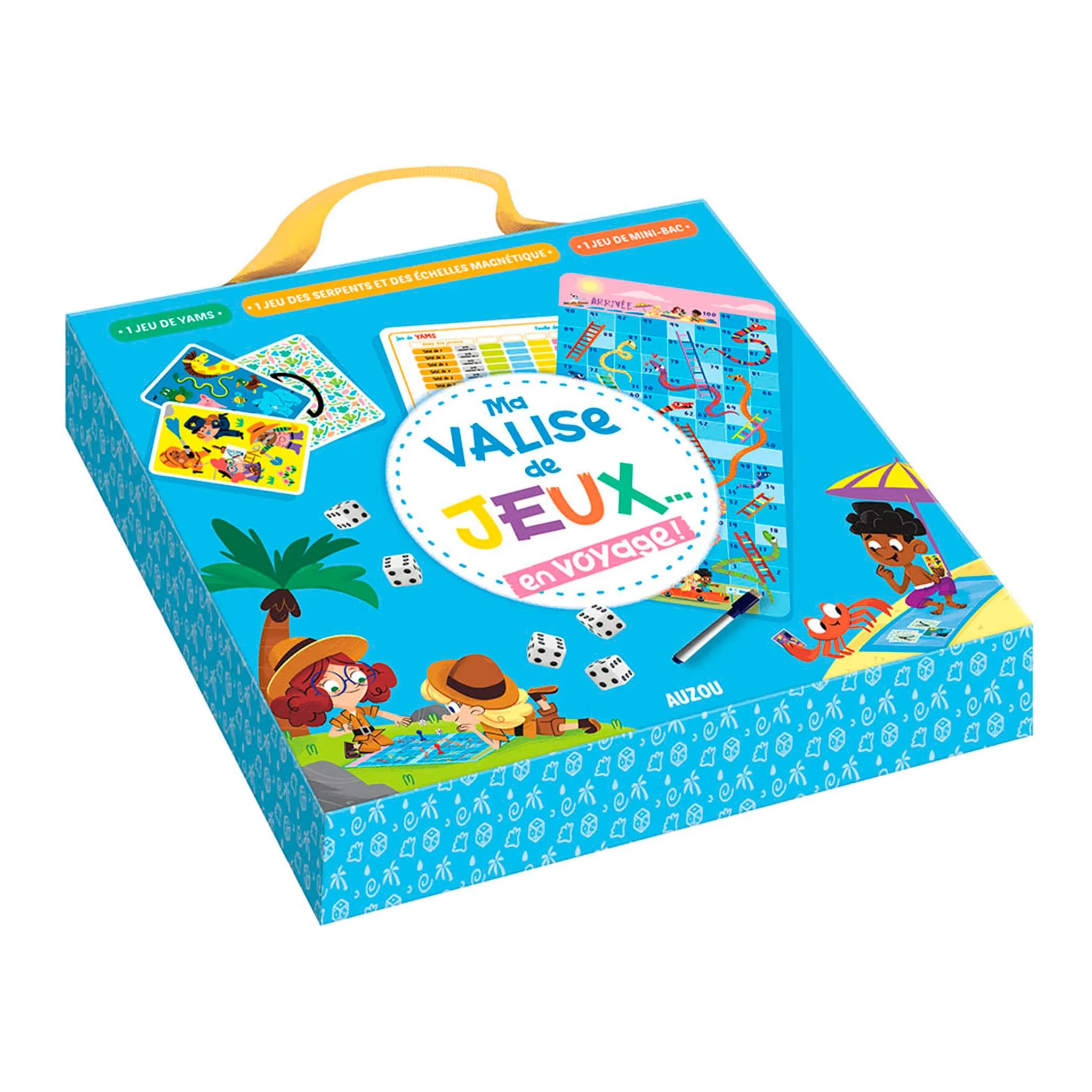 Auzou Ma Valise de Jeux en Voyage!