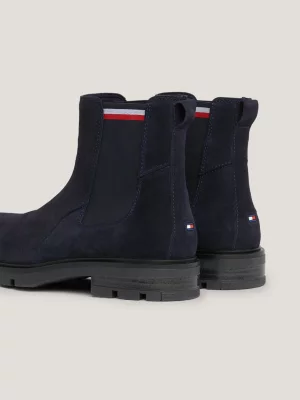 Botas Chelsea de camurça Signature Tape