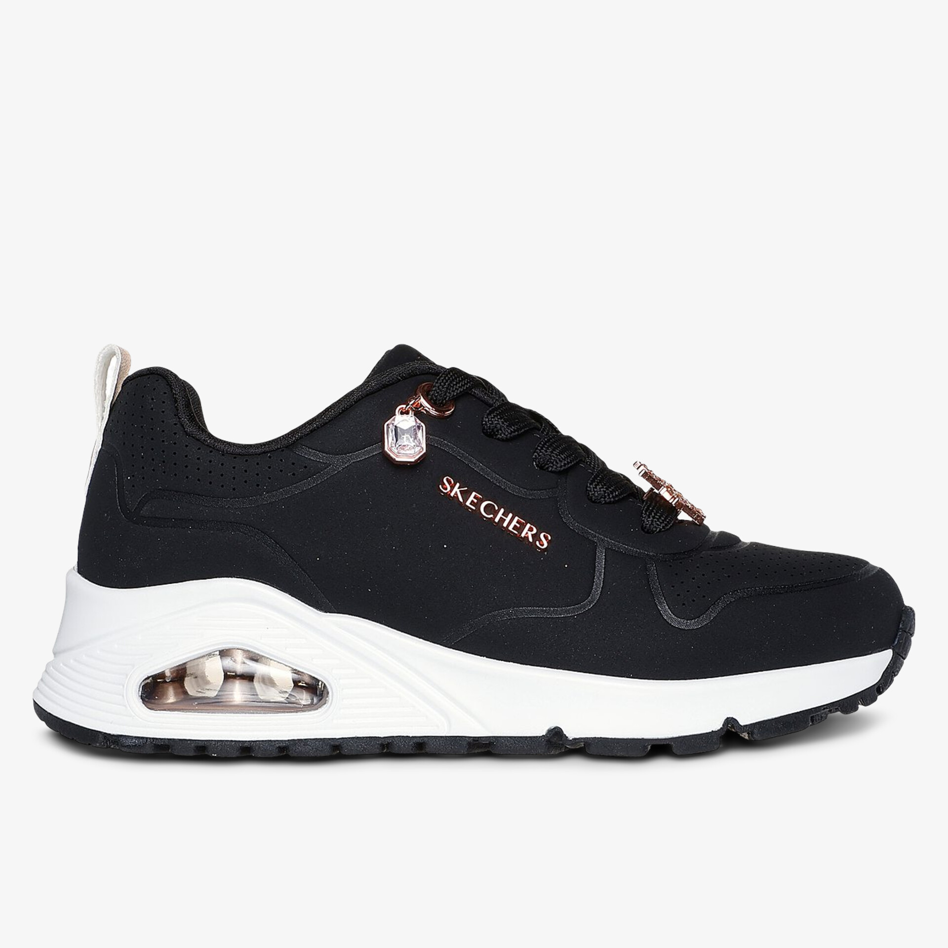 SKECHERS Kinder Sneaker Low schwarz