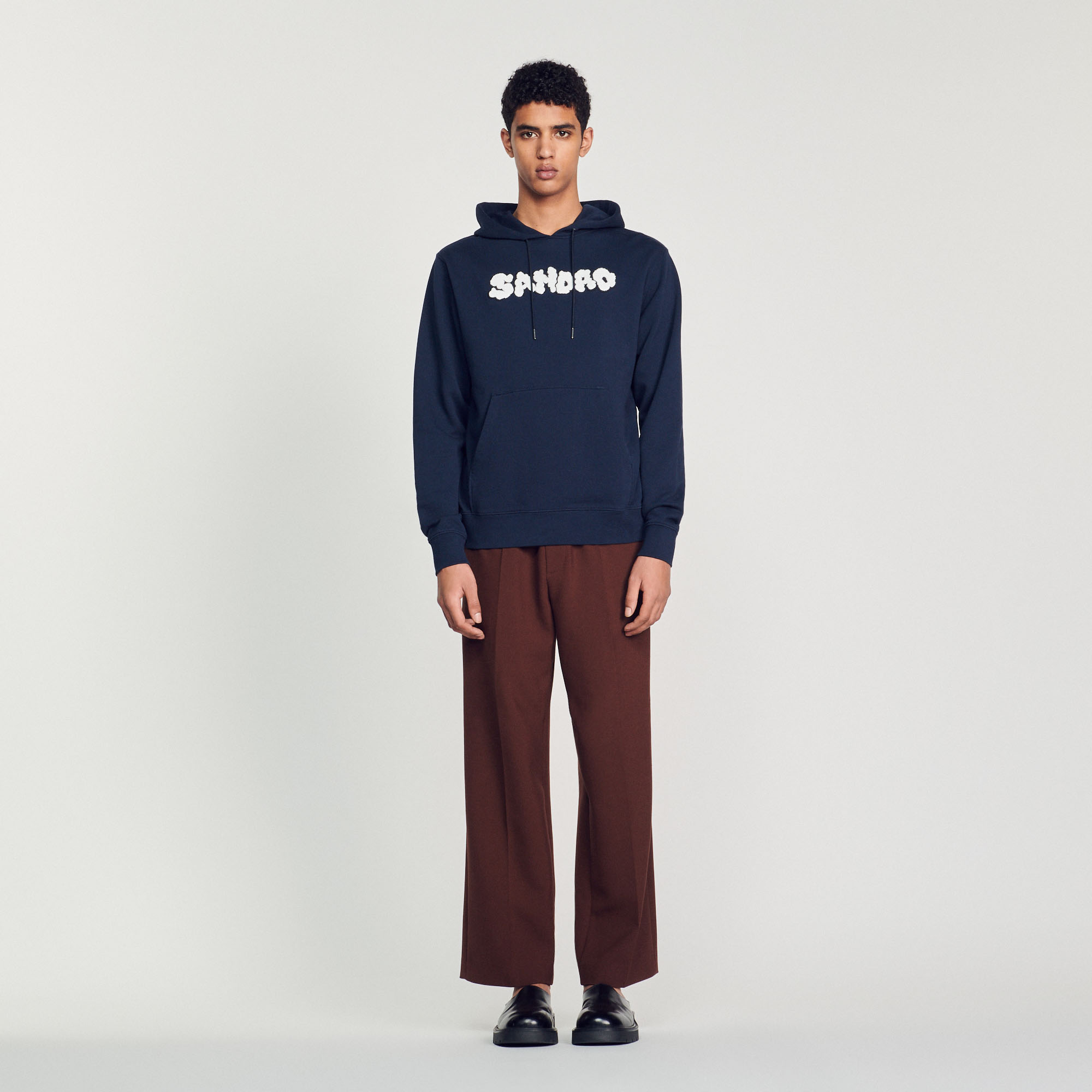 Hoodie brode Sandro