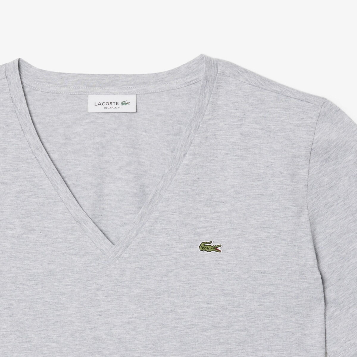 Camiseta LACOSTE com decote em V