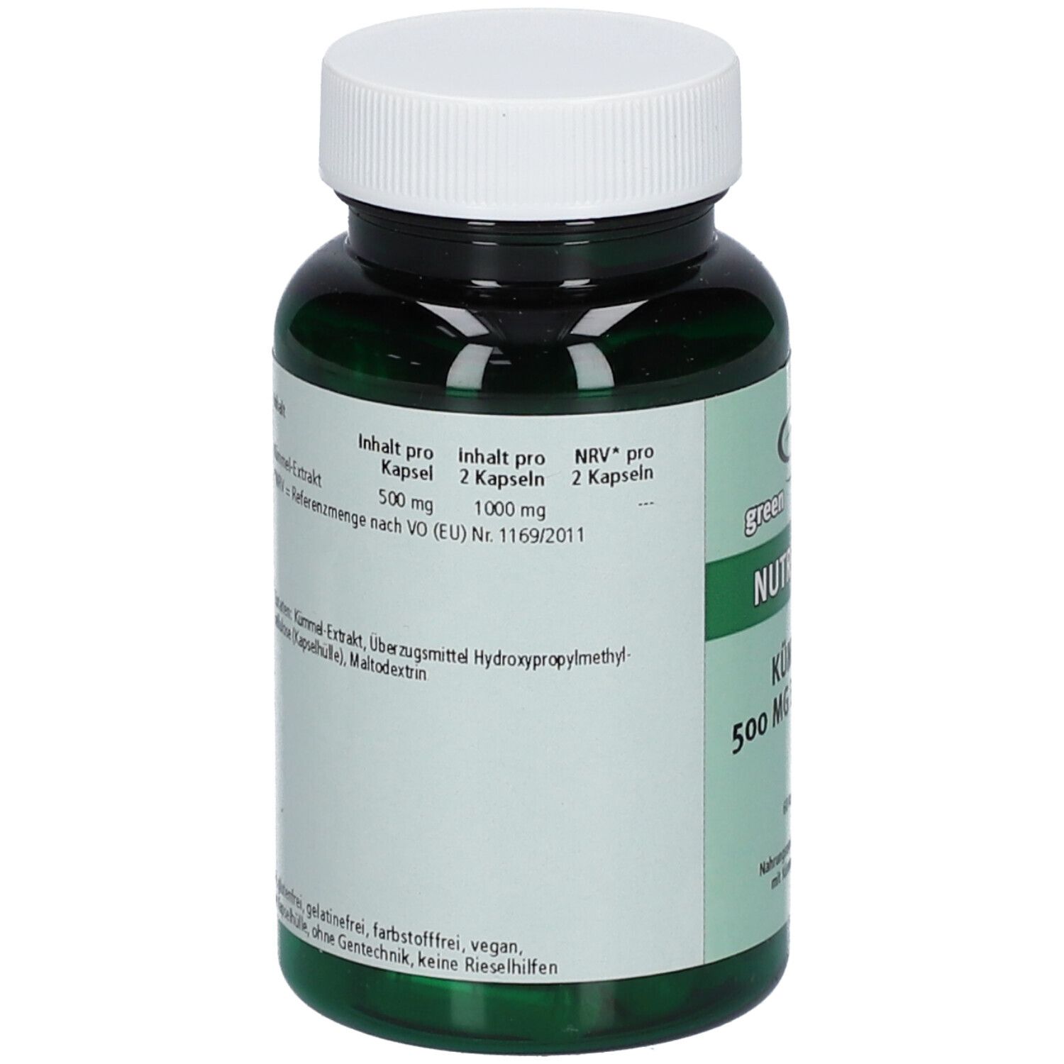 green line NUTRITHEKE KÜMMELEXTRAKT 500 mg