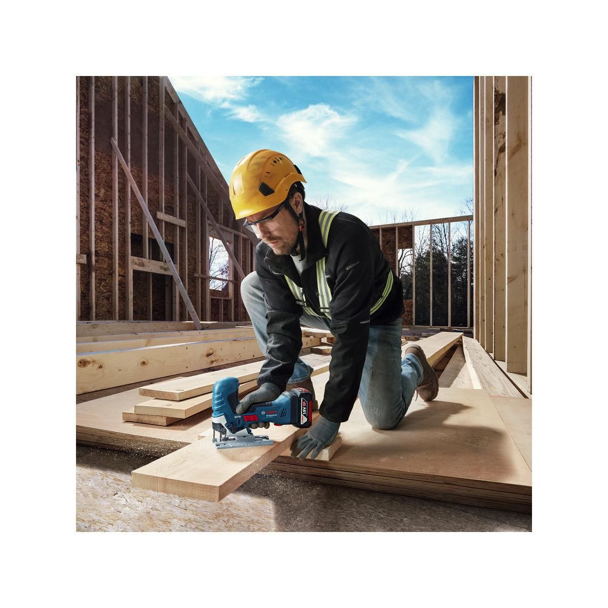 Bosch Professional GST 18V-125 S Accu Decoupeerzaag 18V Basic Body in L-Boxx - 06015B2000