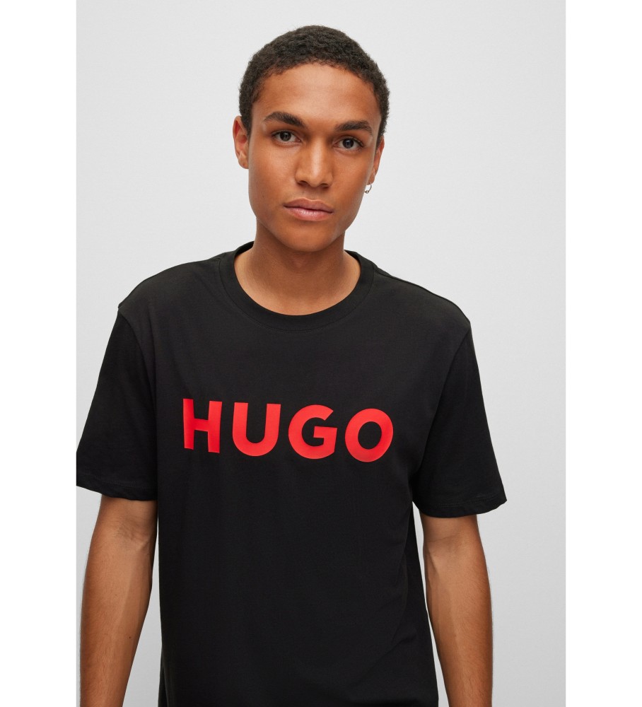 Camiseta preta HUGO Dulivio