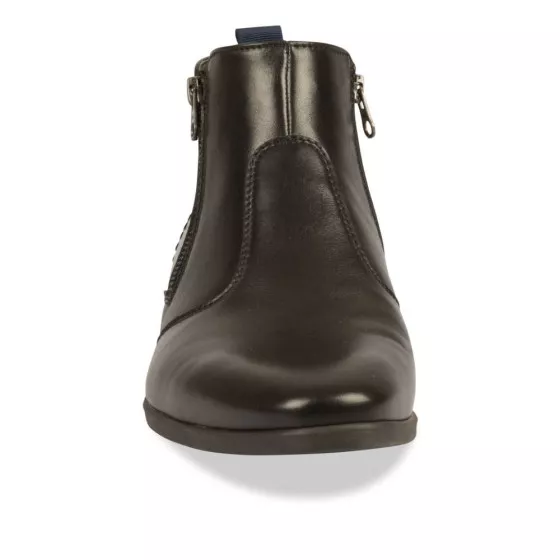 Bottines NOIR B-BLAKE CUIR