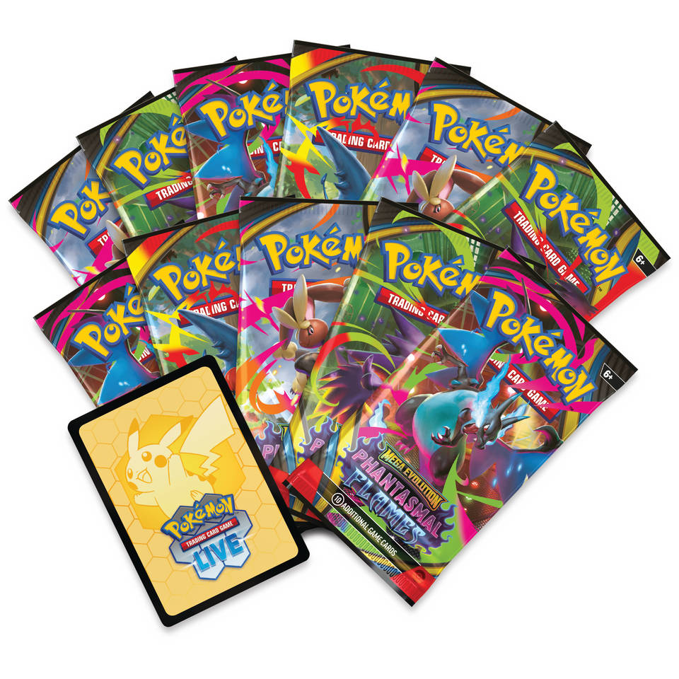 Pokémon TCG Mega Evolution Phantasmal Flames Elite Trainer Box