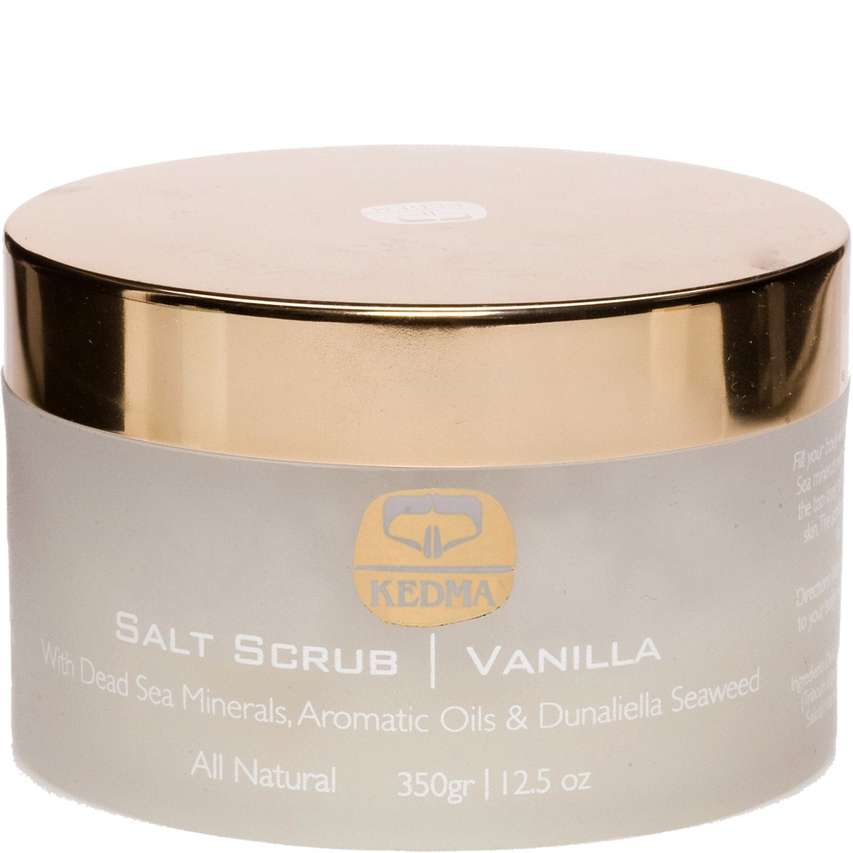 Gommage au sel de la mer Morte - Vanille - Corps - 350 g