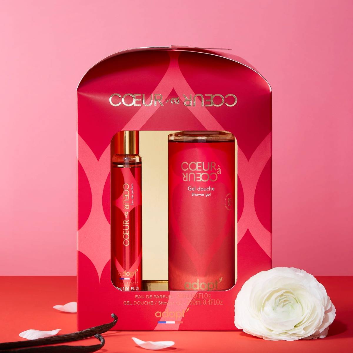 Coeur à coeur COFFRET EAU DE PARFUM 30 ML + GEL DOUCHE 250 ML