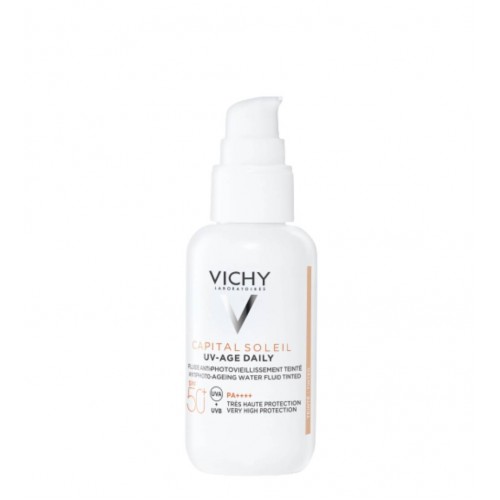 Vichy Capital Soleil UV Age Daily Com Cor FPS50  40ml