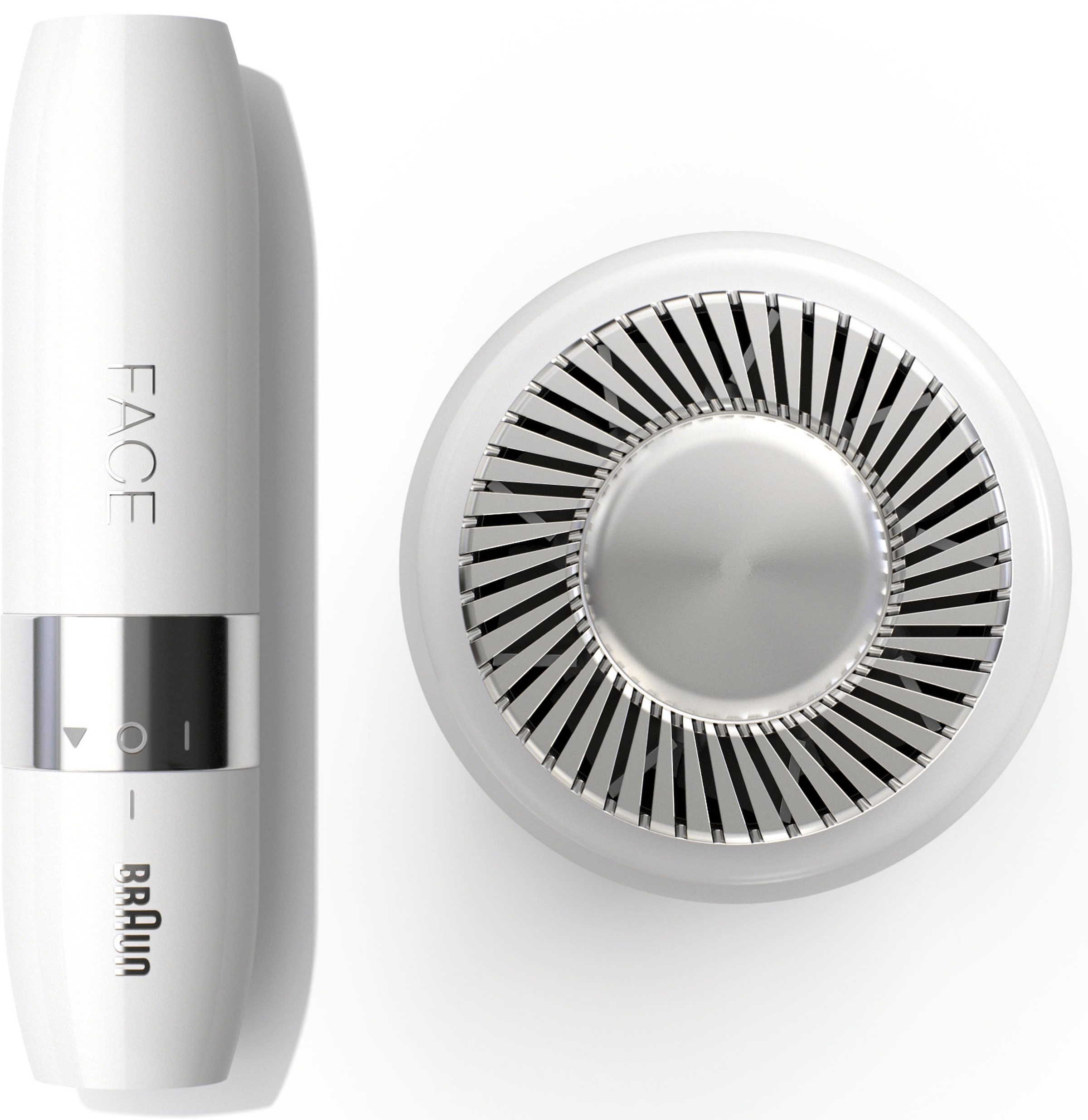 Braun Elektrogesichtshaarentferner »FS1000 Face Mini-Haarentferner« 1 Stk. Aufsätze ideal für unterwegs, mit Smartlight