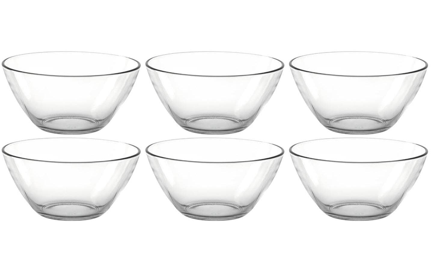 Schale Basic 14 cm, 6 Stück, TransparentTransparente Schale